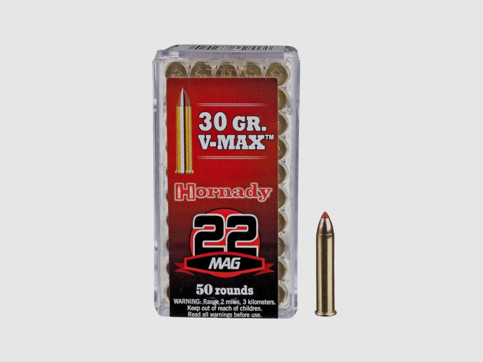 .22 WMR Hornady V-MAX 30gr (83202)