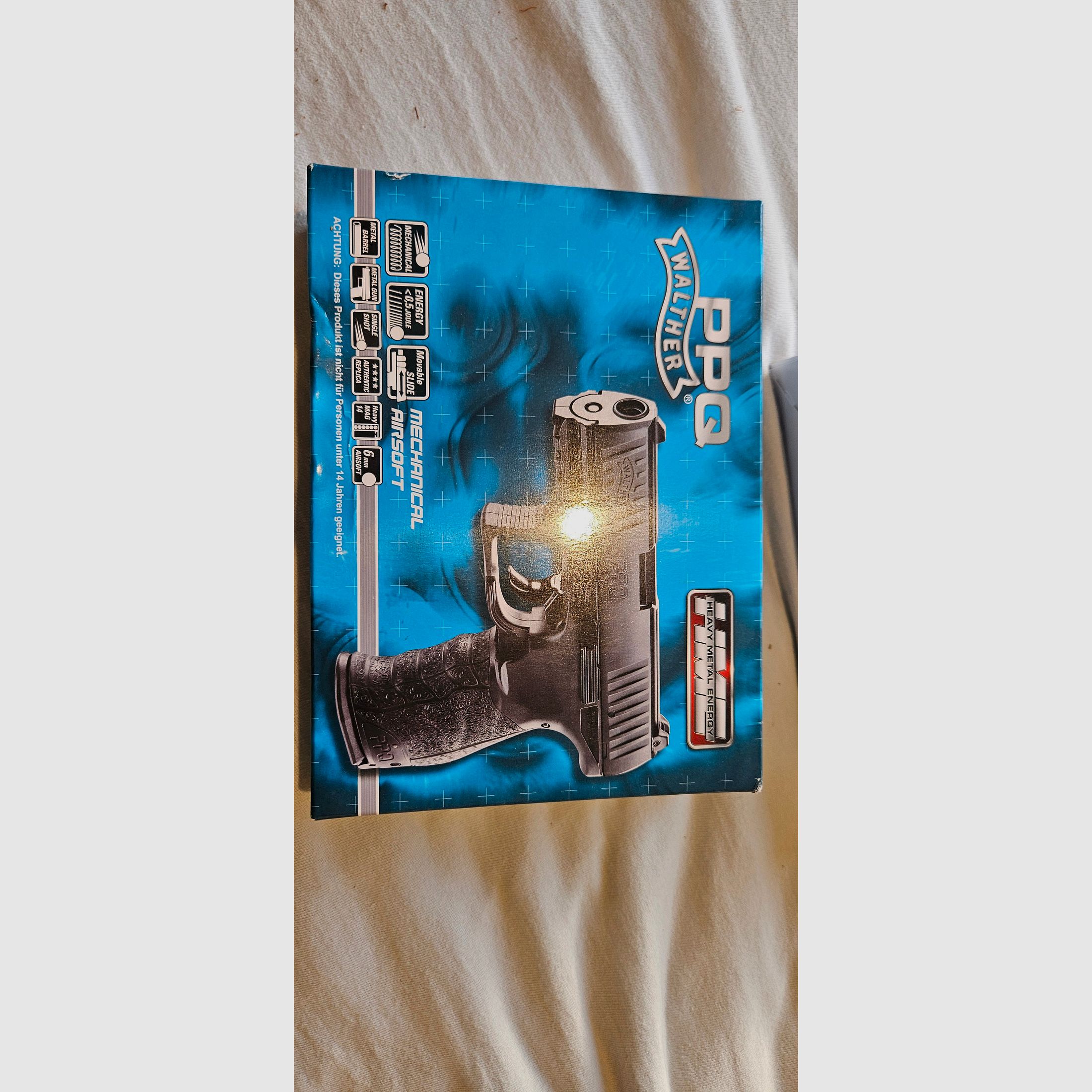 Umarex Walther PPQ Vollm. Springer 0,5J 6mm BB