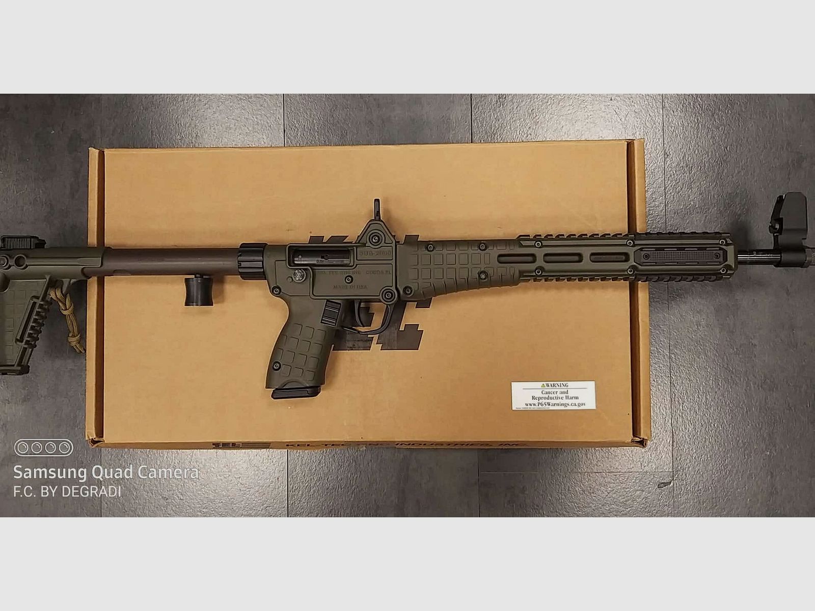 KEL – TEC SUB 2000 GREEN CALIBER 9X19, image 4 of 4