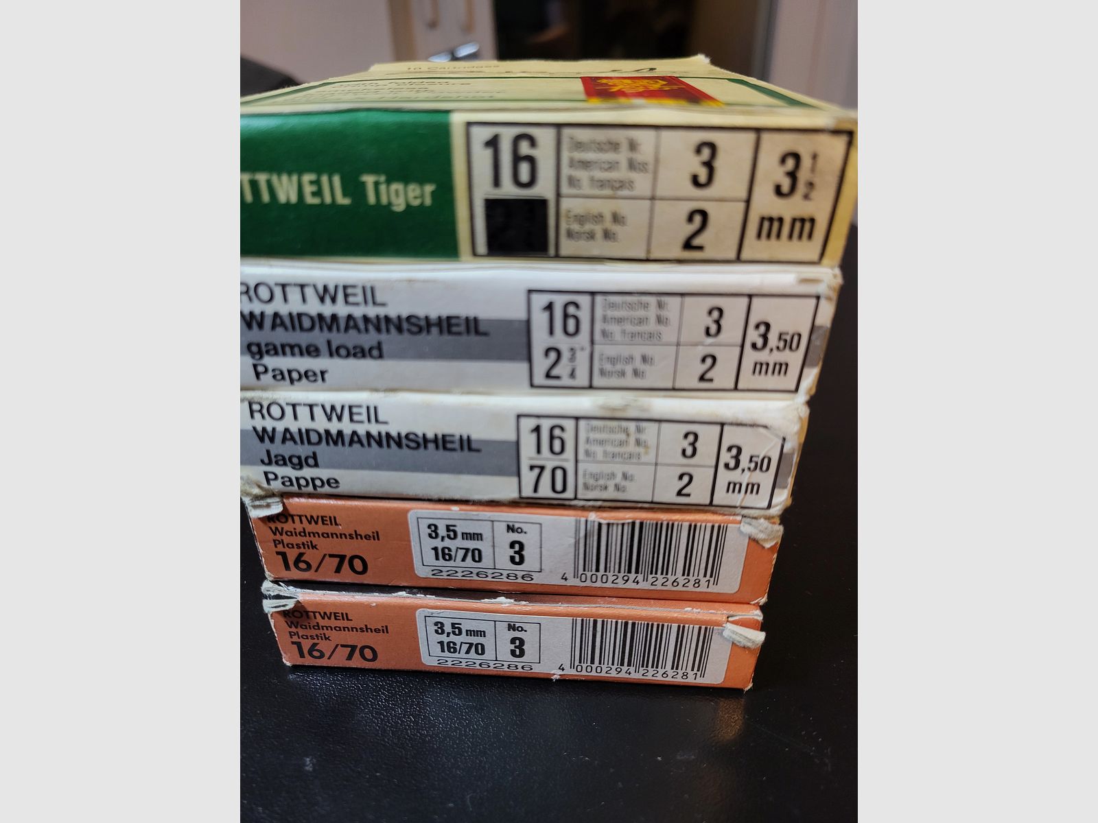 Rottweil Waidmannsheil & Tiger 16/70