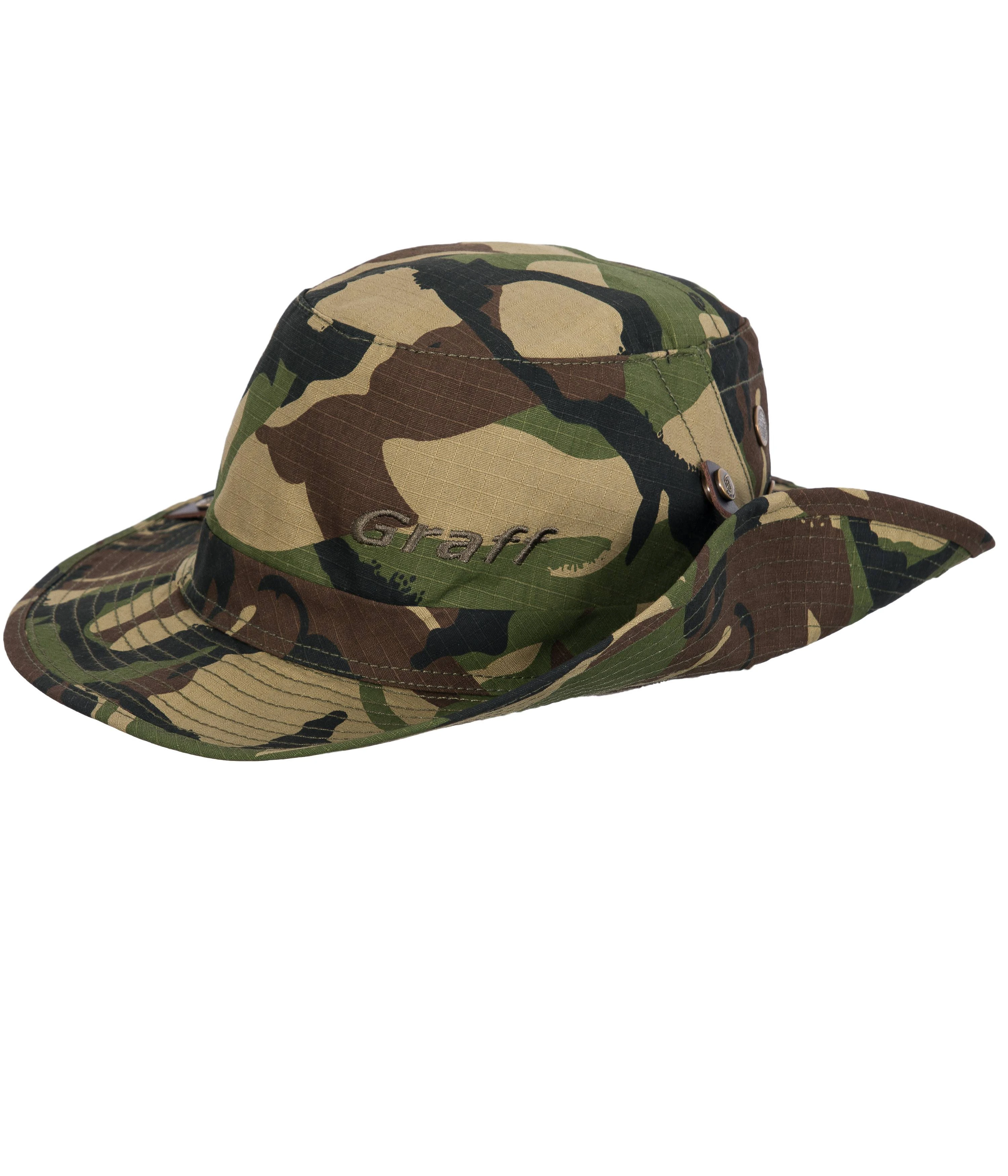Sombrero de caza y senderismo de camuflaje Graff 105-C