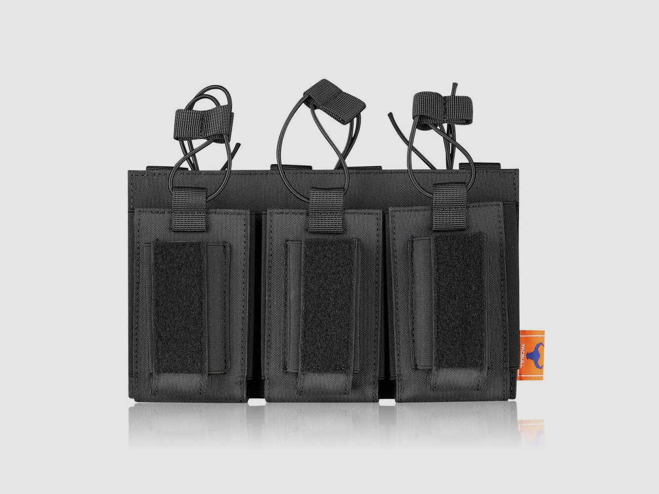 Funda triple para cargadores CYTAC para pistola y rifle