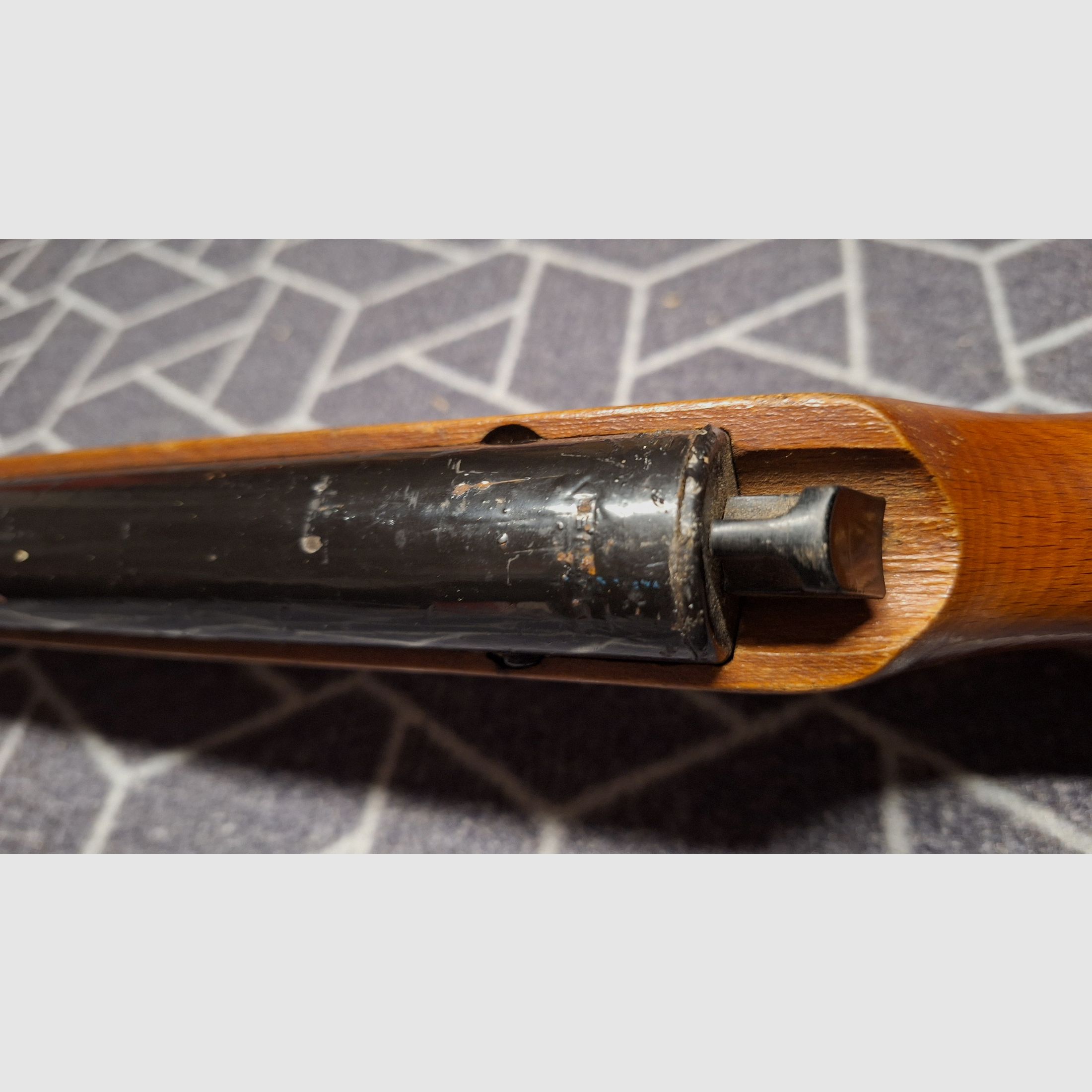 Karabinek pneumatyczny Modell 300 Haenel Suhl oryginalny DDR "Straßenköter