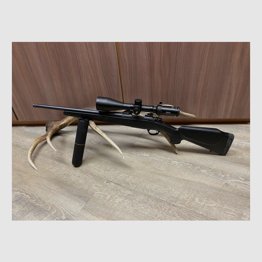 Bergara	 B14 Sporter, mit GPO Spectra 5x 3-15x56