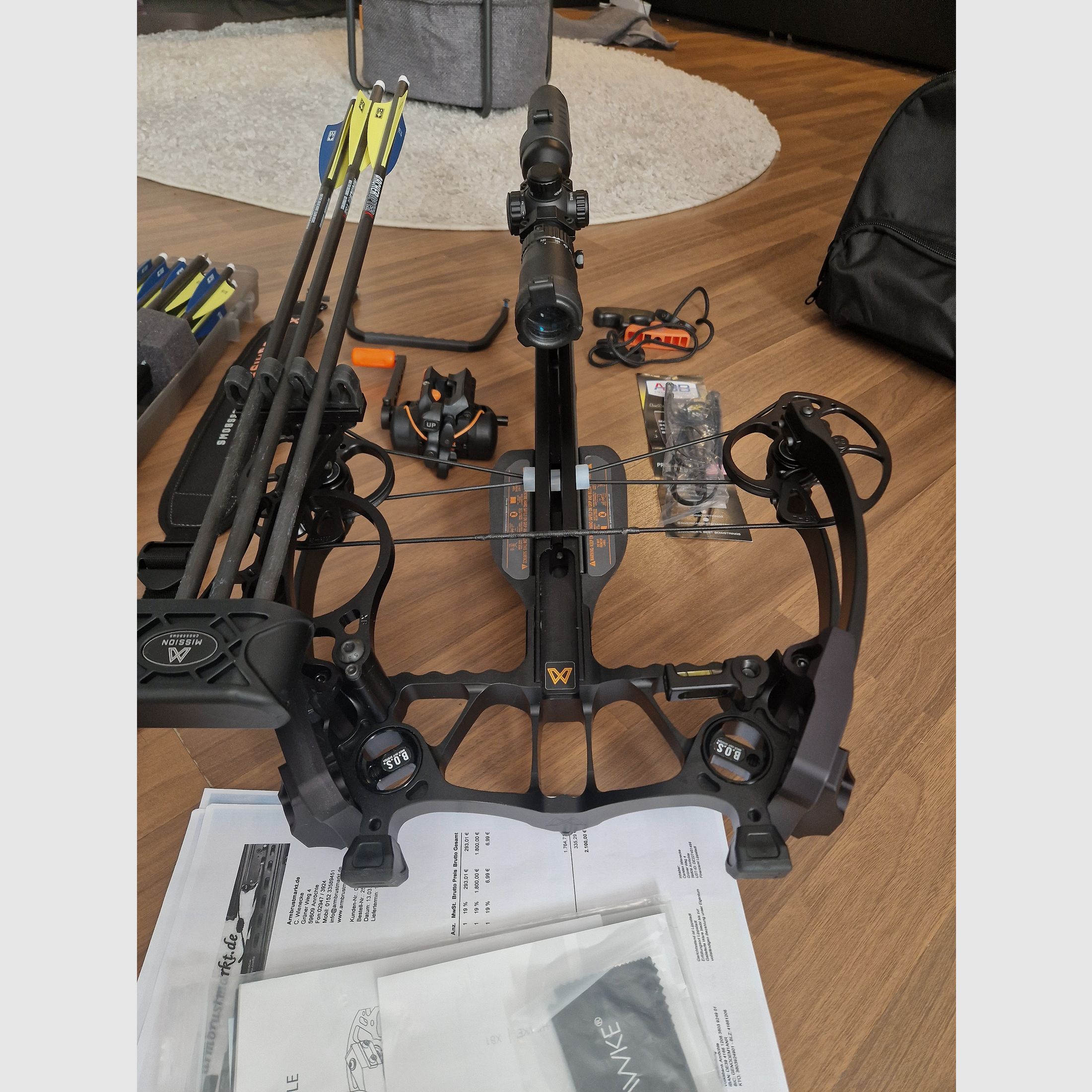 Mission Sub-1 XR Crossbow, Armbrust, Set