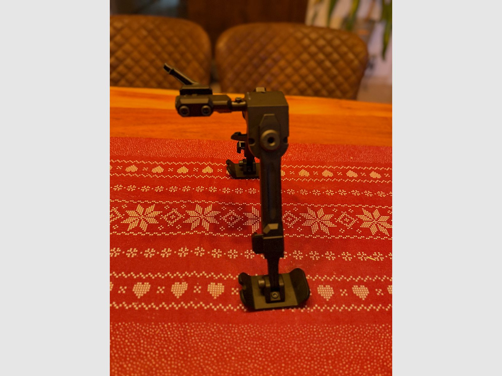 Fortmeier bipiede H171 – montaggio a 6 ore incluso adattatore Picatinny