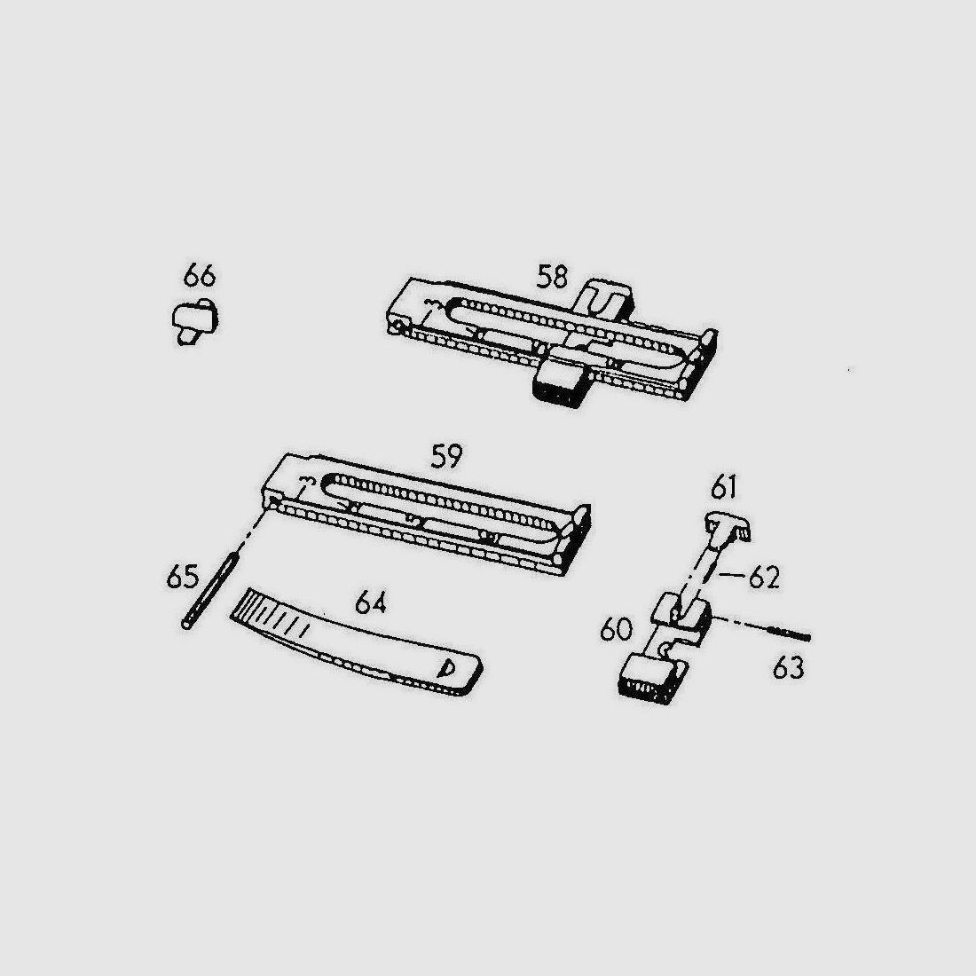 Visée à ressort n° 64 M96