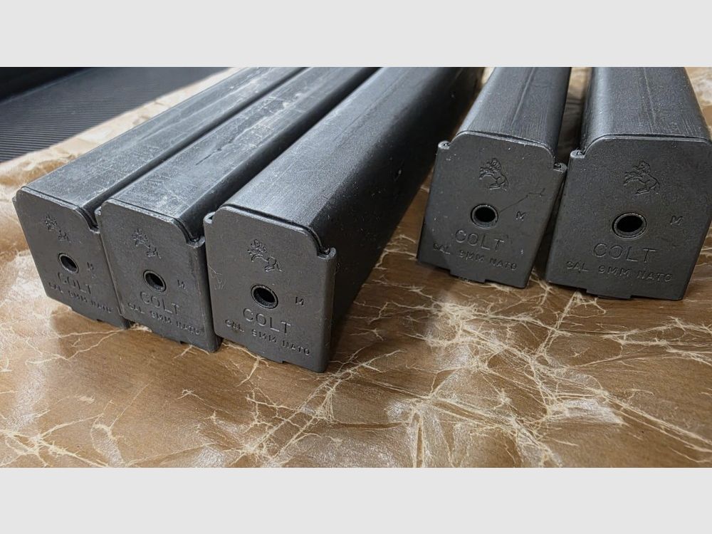 Magazin 32 Schuss Colt für AR-9, Kal. 9mm Para, NEU