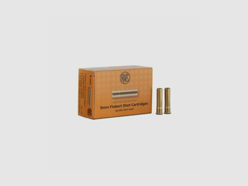 RWS 9 mm 1,9 mm Nr. 10 Flobert Doppelschrot