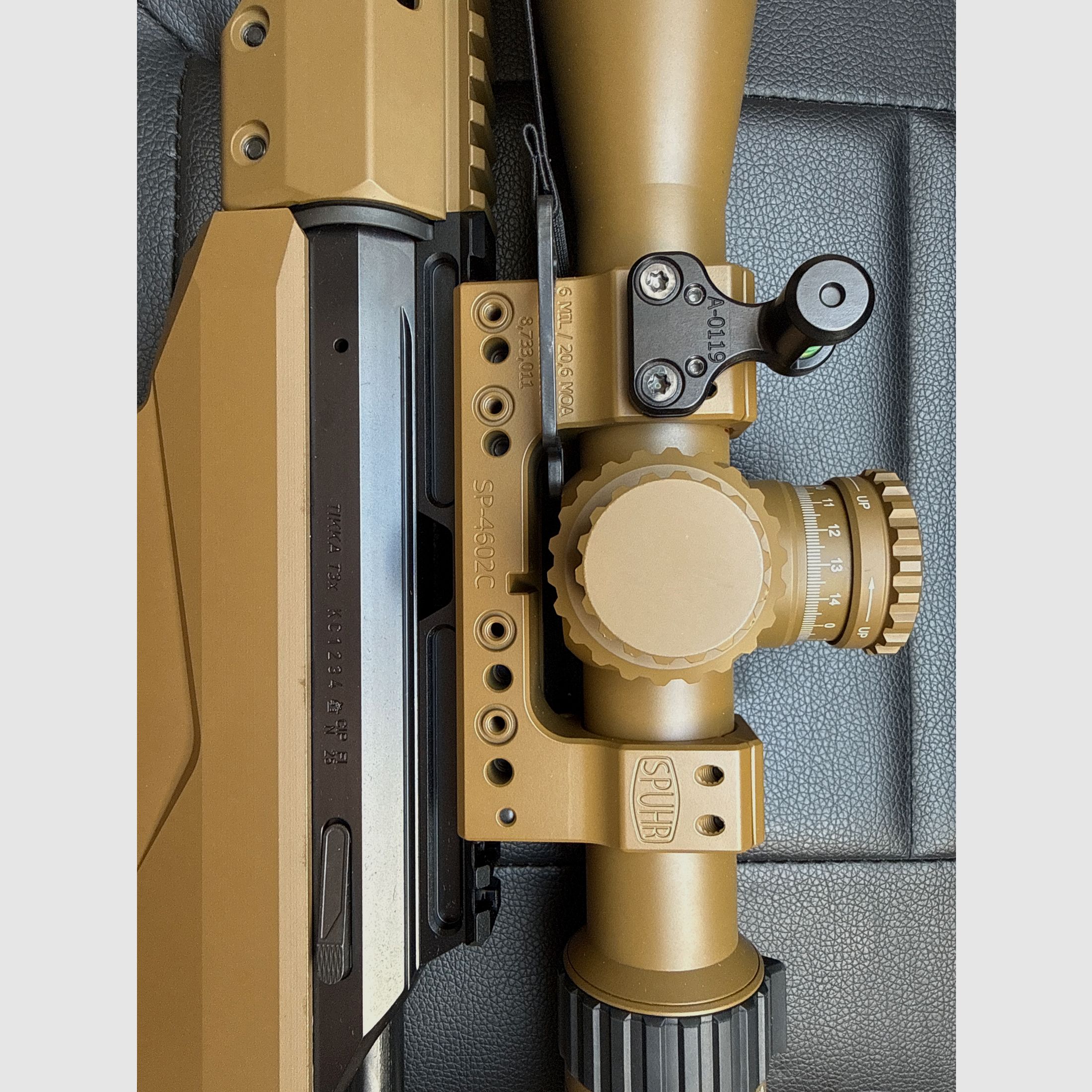 Tikka T3X TACT A1 6.5 Creed Steiner M5XI Spuhr Peterson Bremse