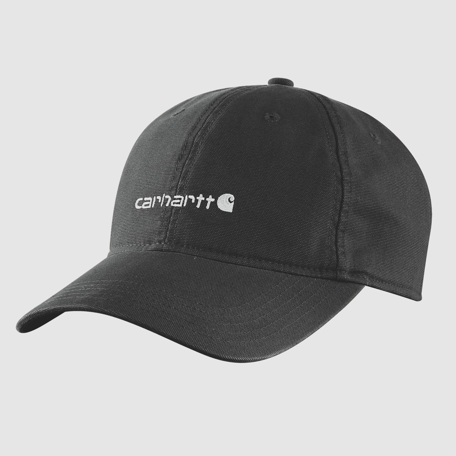 Carhartt Canvas Embroidered Graphic Cap Women Black