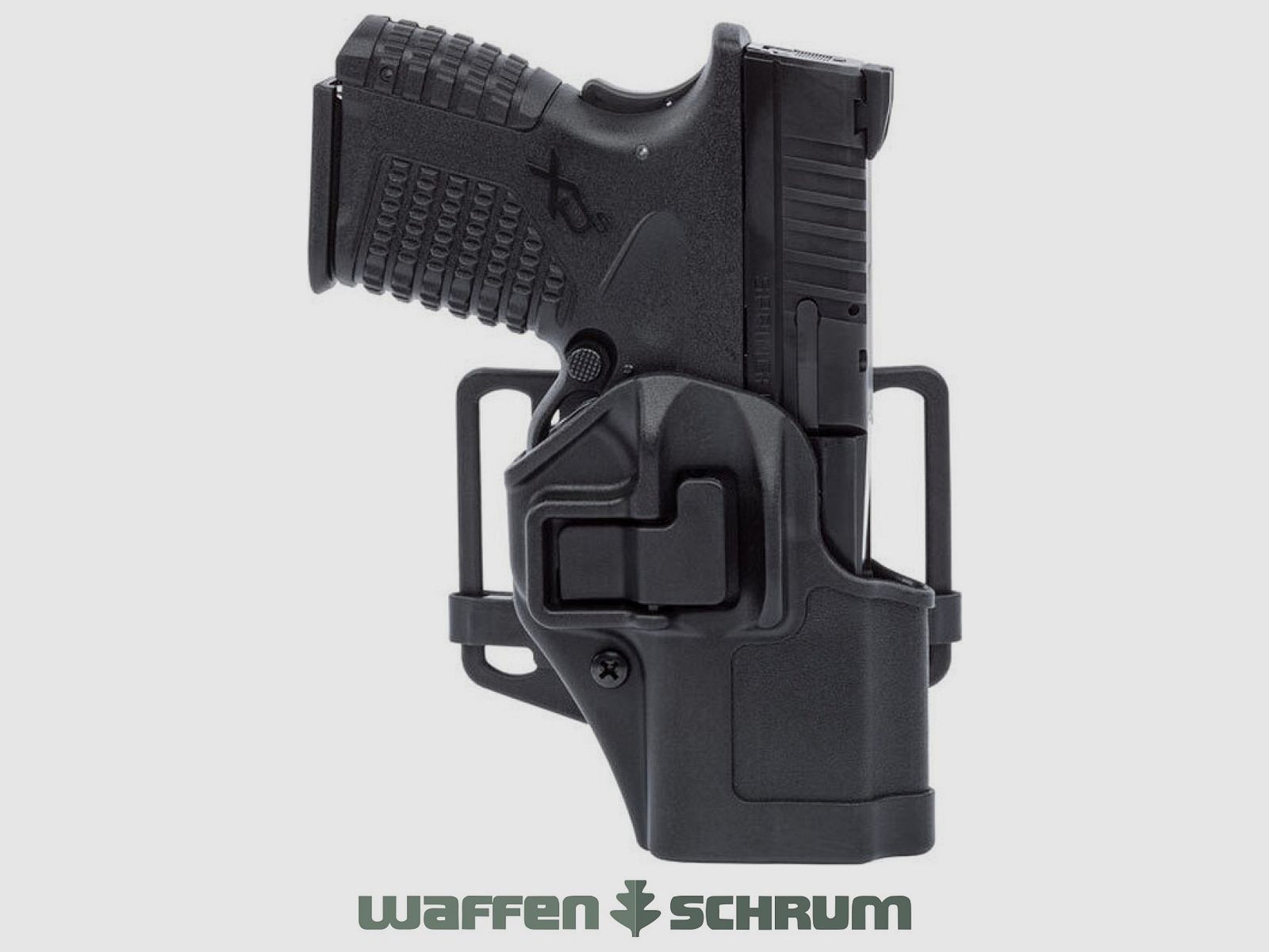 Blackhawk Belt Holster Serpa CQC Plastic - Paddle Glock 19/23(non Gen5)/32/36 & CZ P10C Right