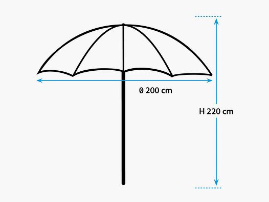Parasol Solado