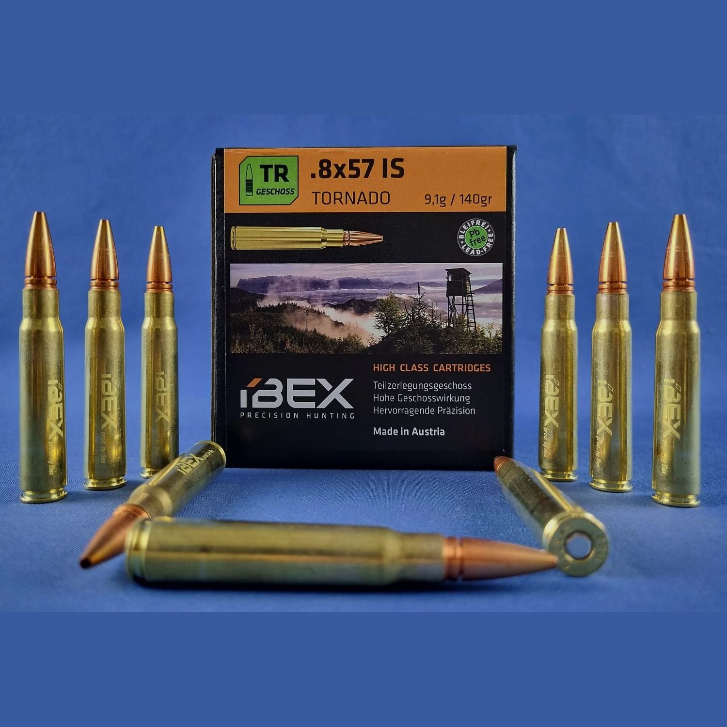 Ibex 8x57IS Tornado – TR 9,1g/140grs