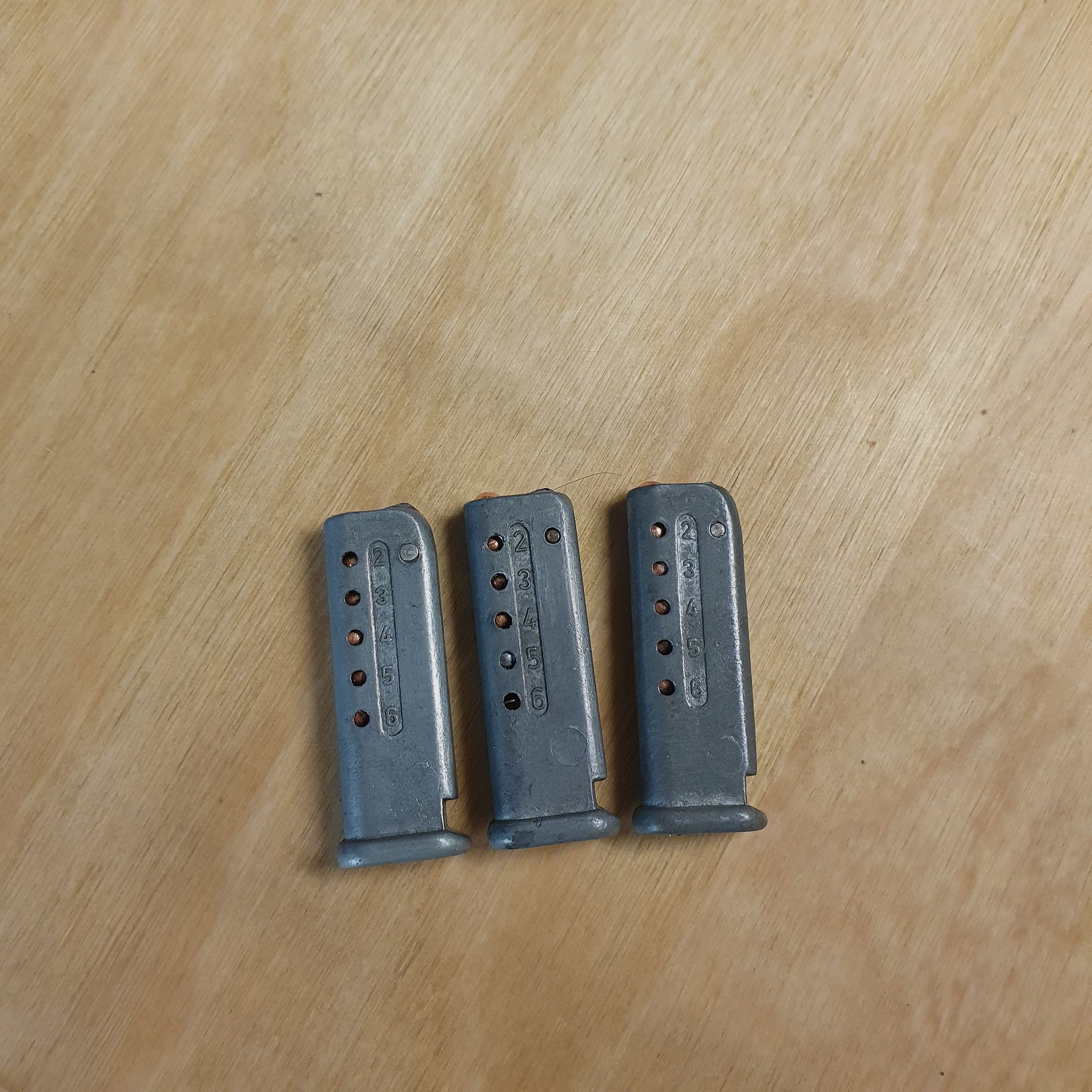 Haenel Magazin DDR 3 Stück Luftgewehr