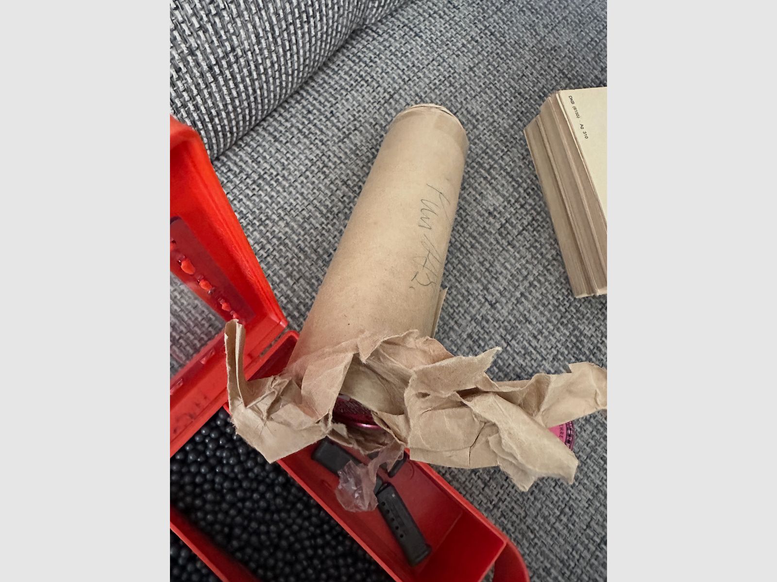 Set de carabina de aire Haenel 310 NVA (2x, 3x cargador + muchas balas) — en buen estado usado