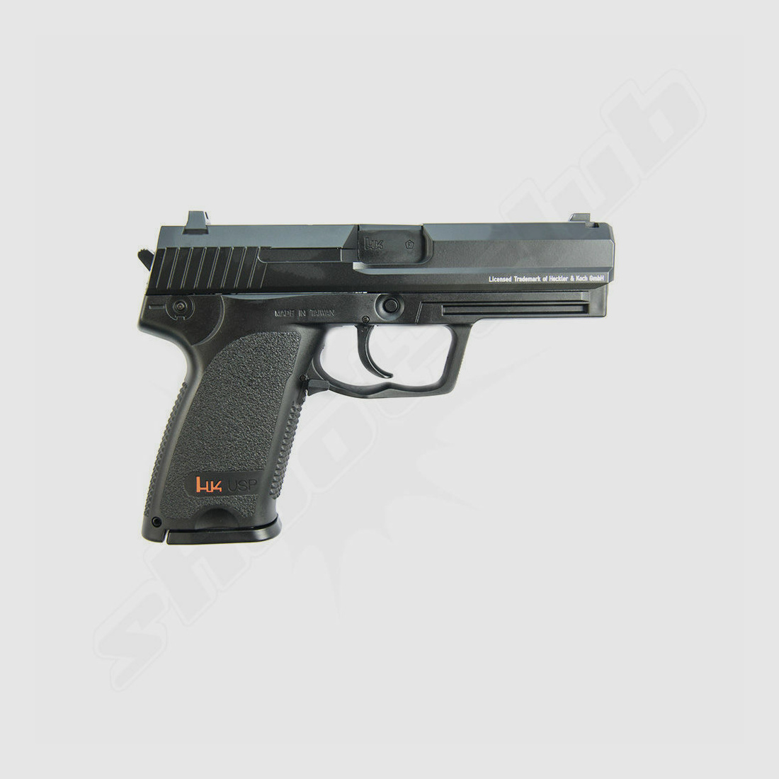 Heckler & Koch H&K USP CO2 Pistole brüniert Kal. 4,5 mm Stahlkugeln