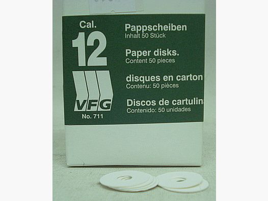 VFG dischi di cartone .12 -