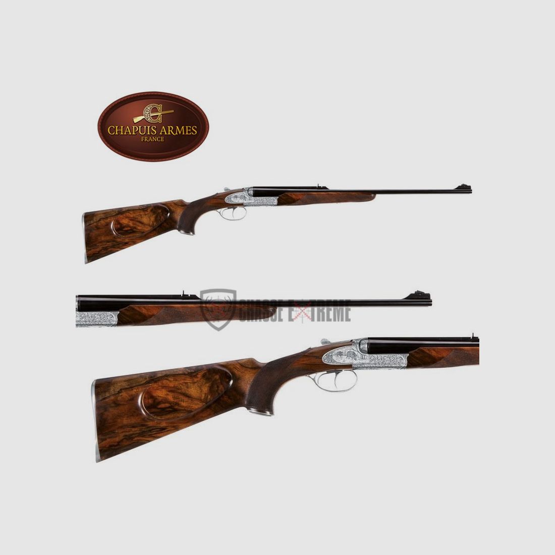 Strzelba boczna CHAPUIS ARMES Progress REX Artisan Seria 3 Ejector - DD