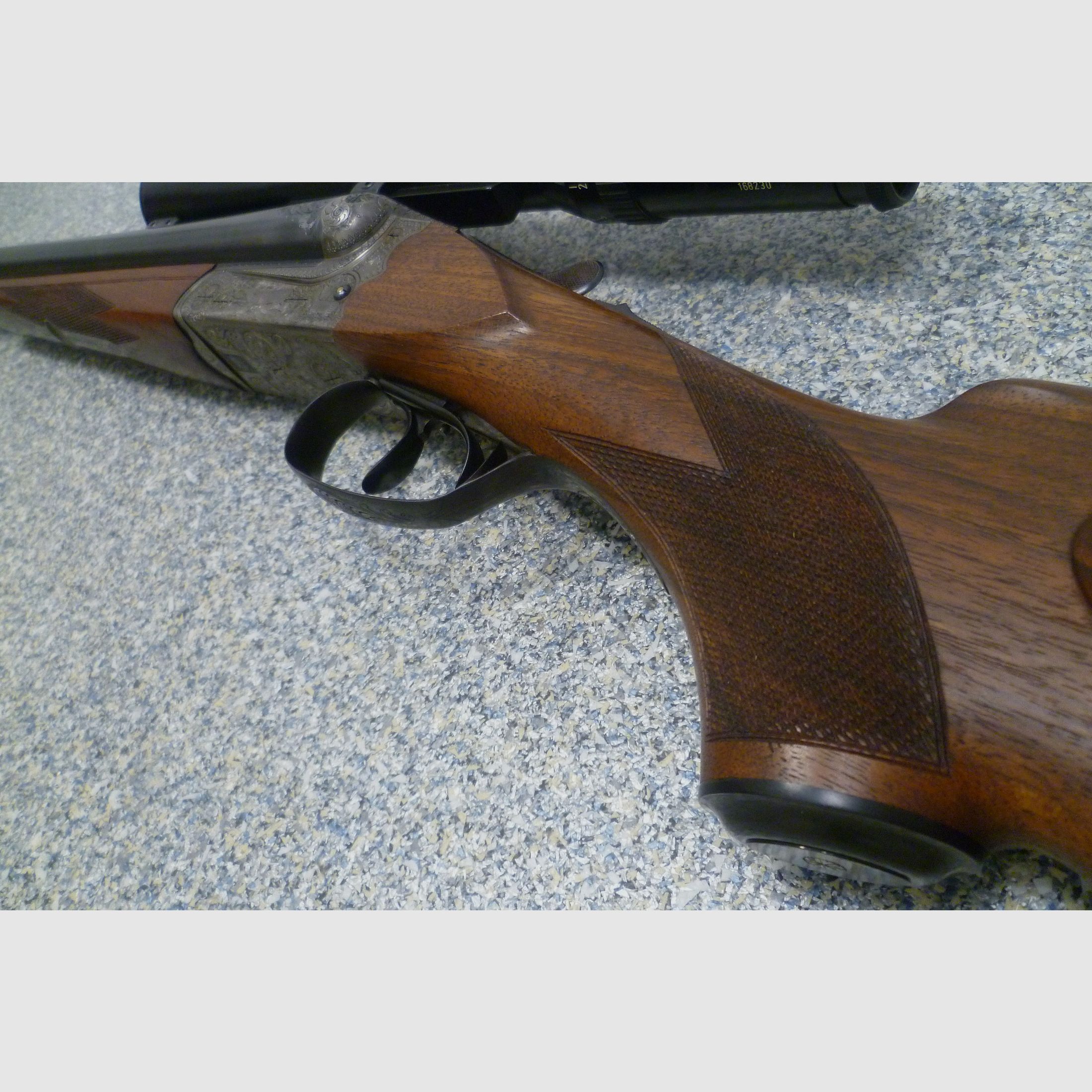 Breech-loading shotgun Bühag 12/70 & 8x57IRS