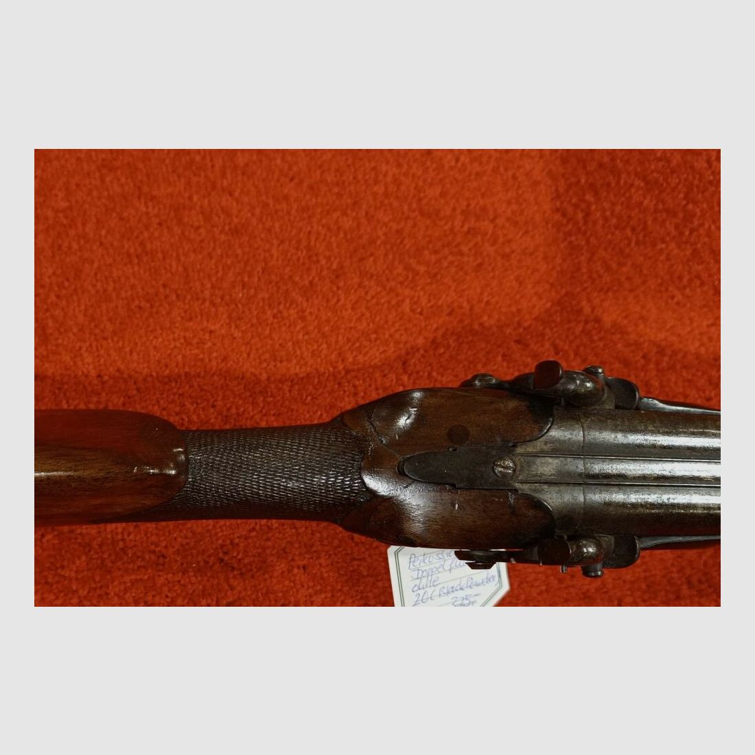 Perkusyjna podwójna strzelba damasceńska Würzburg 20 (czarny proch)