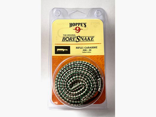 Hoppe`s BoreSnake Reinigungsschnur Waffenreiniger Kaliber .30 .308 7,62mm