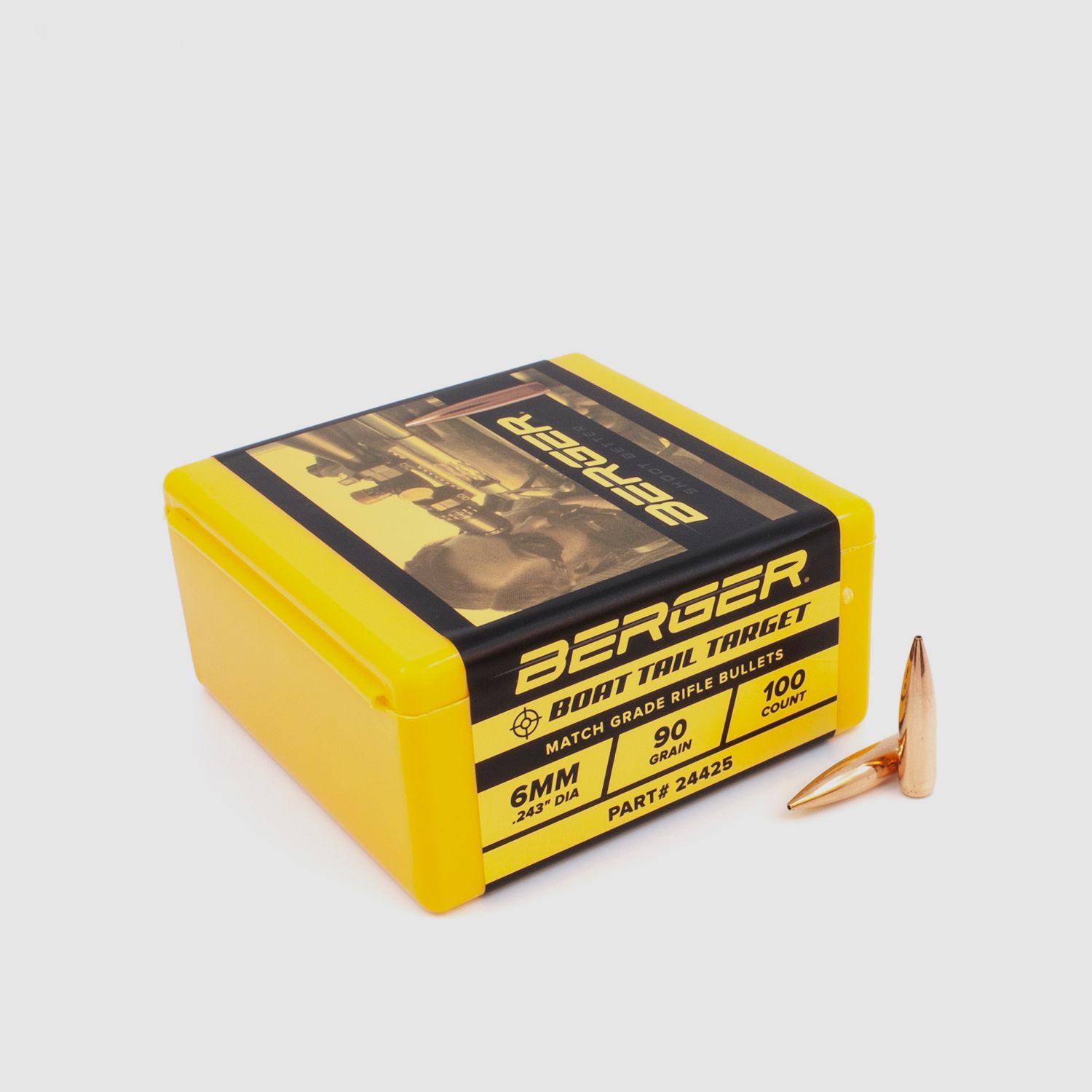 Berger Geschoss 6mm/.243 BT Target 90GR 1000 Stück