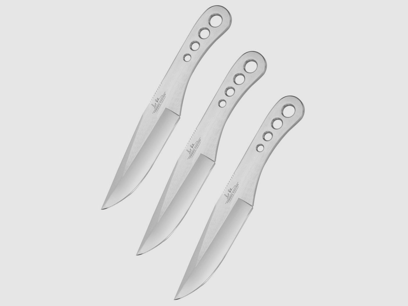 Set di coltelli da lancio originali 3 pezzi grande