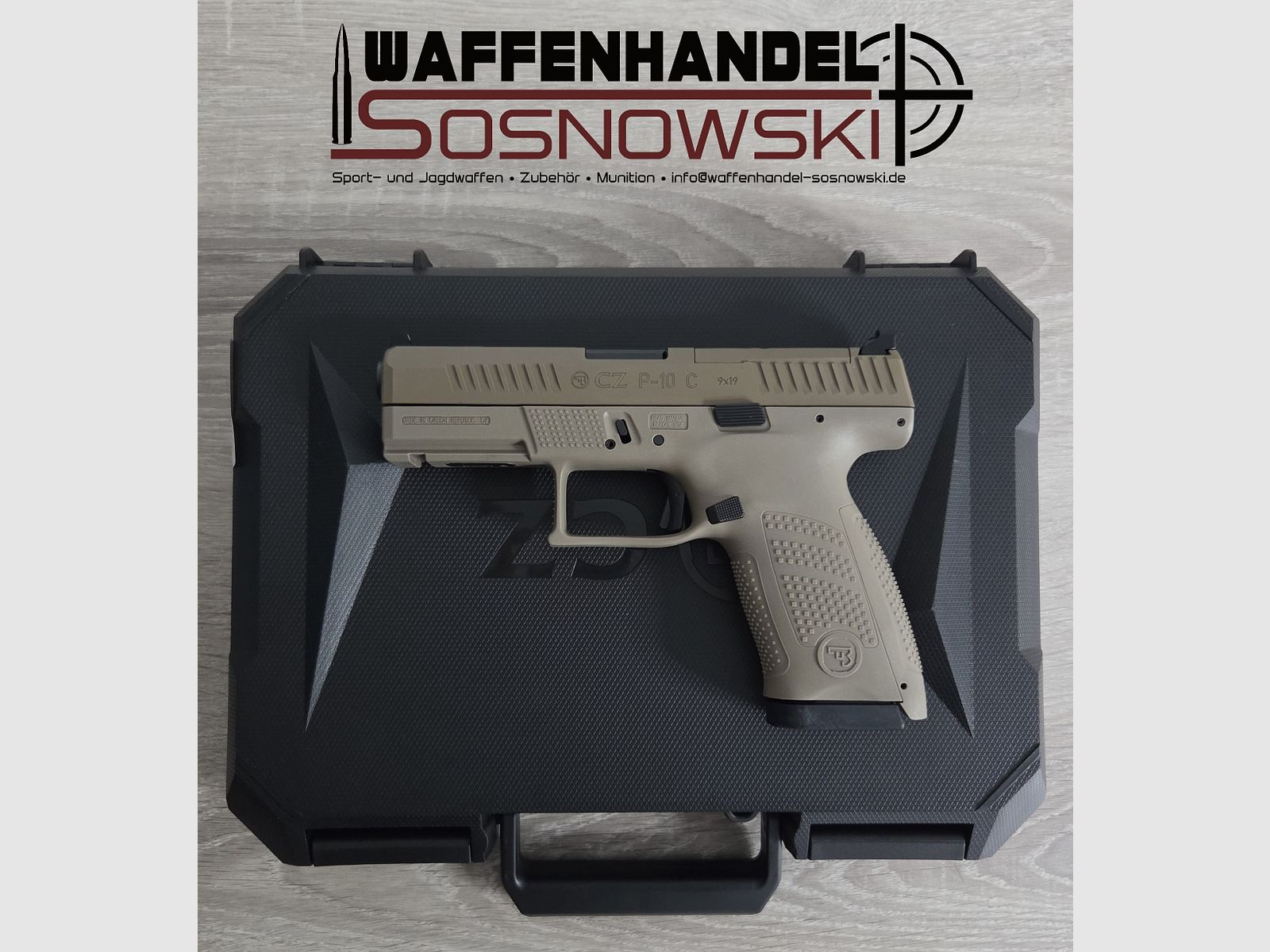 Pistole CZ P-10 C OR FDE 9mm Luger