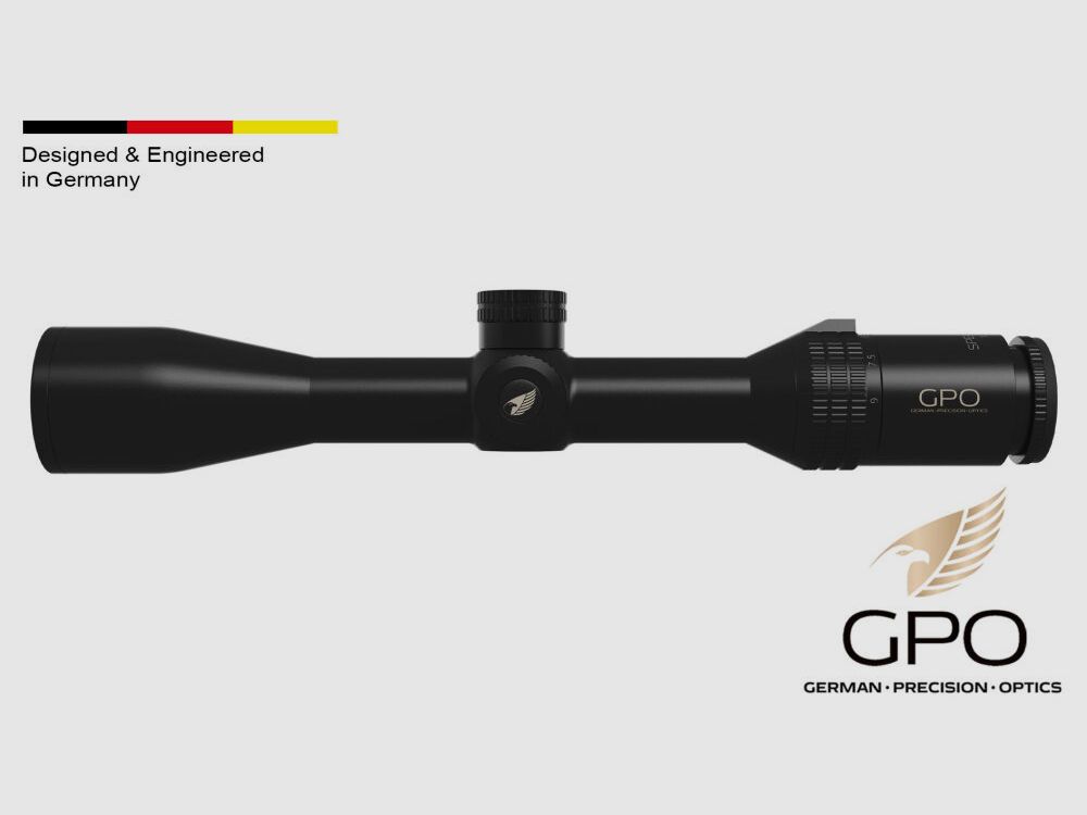German Precision Optics Spectra 6x 1.5-9x44 G4i Fiber