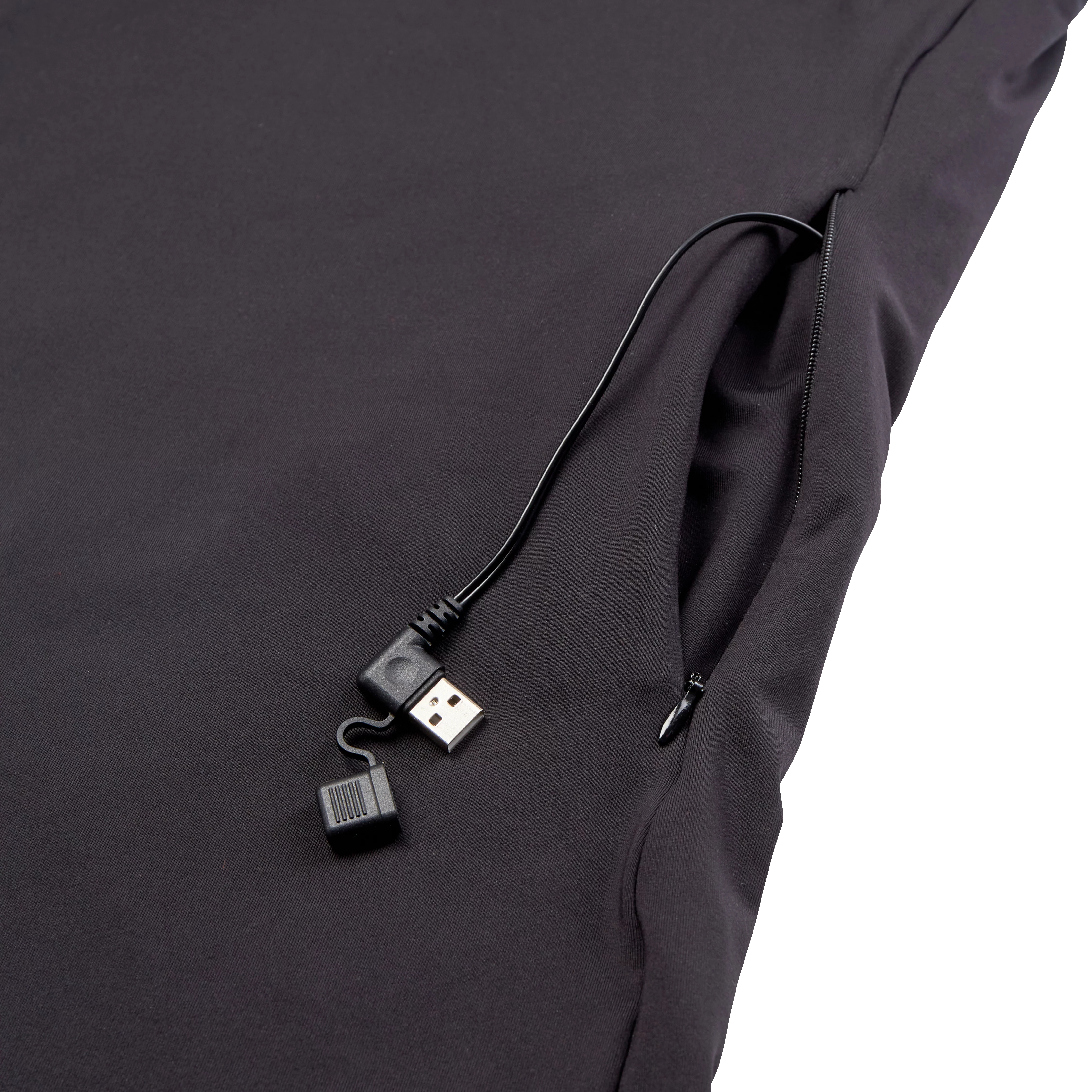 Heat ondershirt met rits - Black, afbeelding 7 van 7