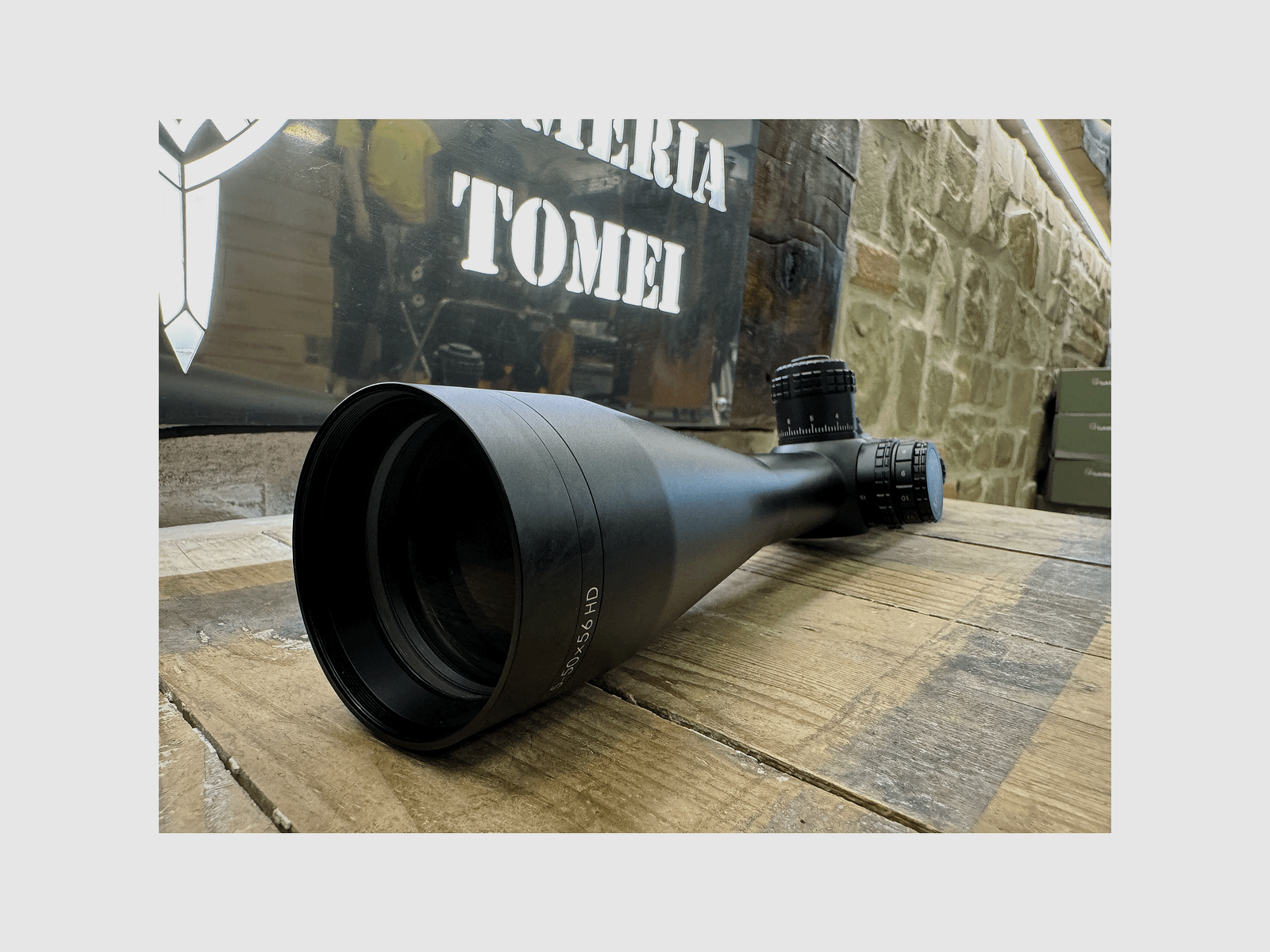 GEBRAUCHT – OPTIK – DELTA OPTICAL – STRYKER 5-50×56 SFP | Zweite Fokalebene | 34mm | Ret. DLS3 | Beleuchtetes Absehen, Bild 5 von 7