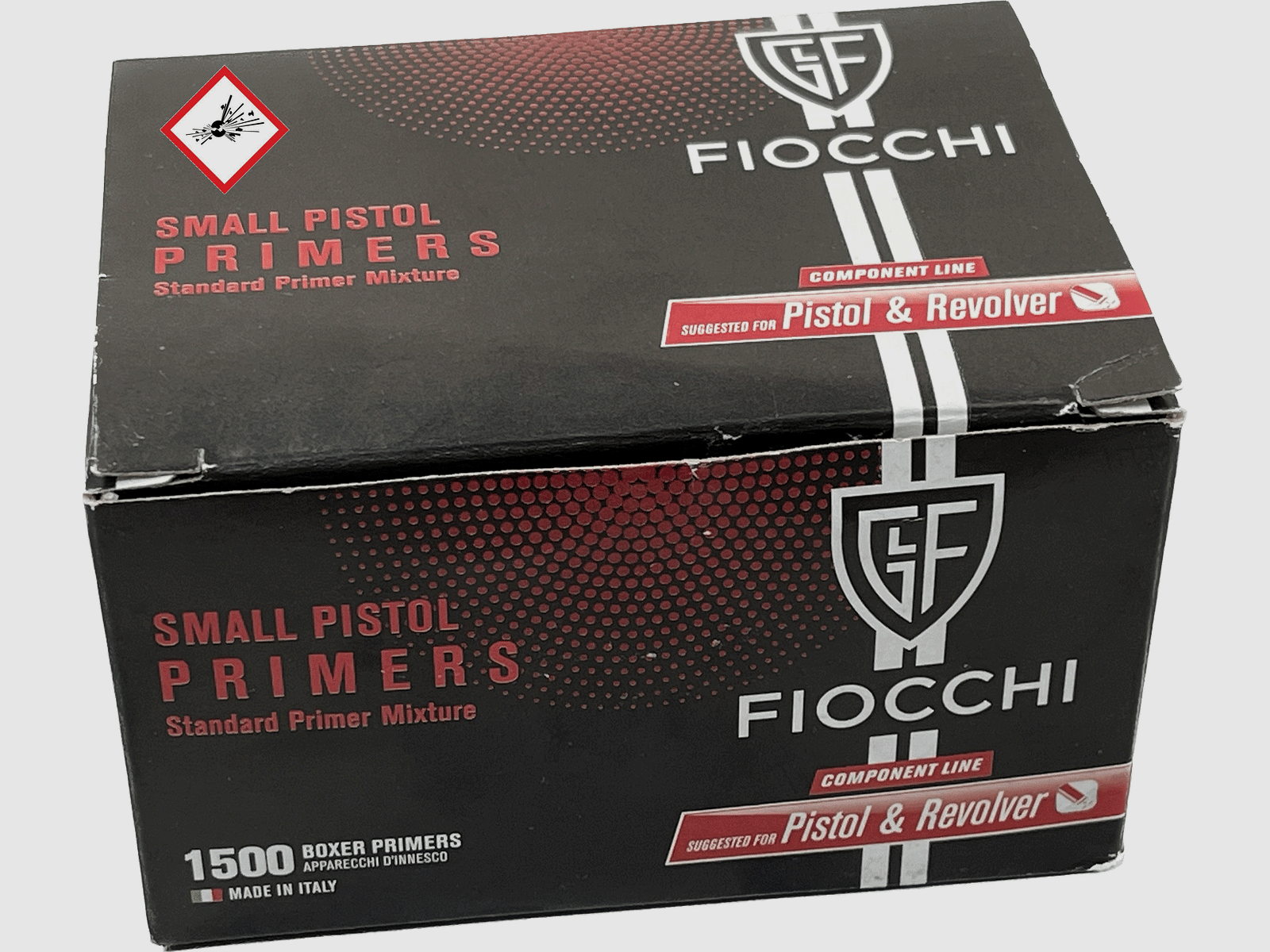 Fiocchi Zündhütchen Small Pistol 1500 Stück