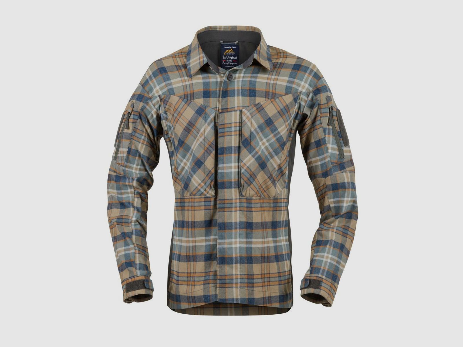 MBDU Flanellhemd – Ginger Plaid L, Bild 2 von 8