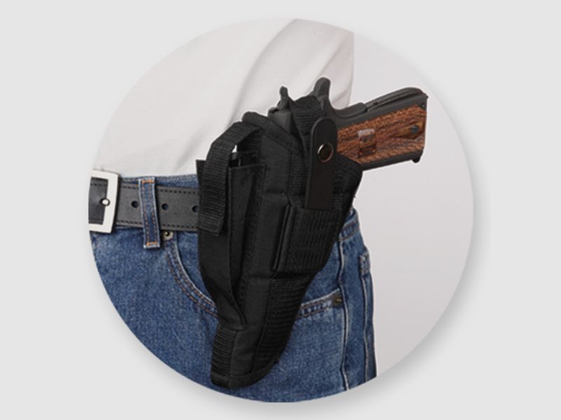 Fondina da fianco per pistola da 2,5 a 3,75", immagine 2 di 3