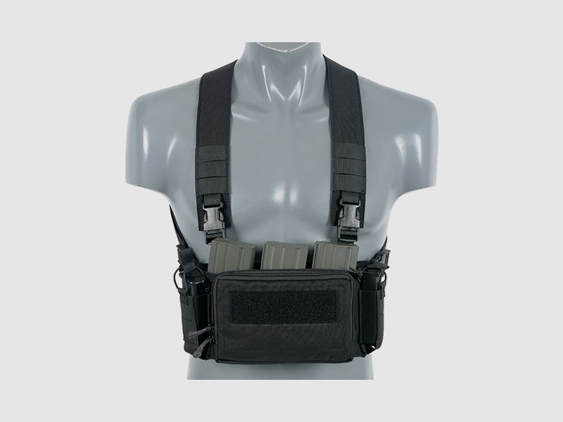 Micro Multi-Mission Chest Rig - Black [EM]