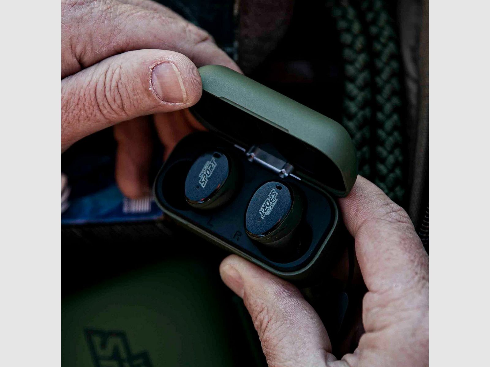 ISOtunes ISOTUNES Caliber bouchons d'oreilles électroniques | vert