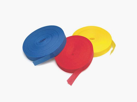 Cinta de marcaje de huellas roja