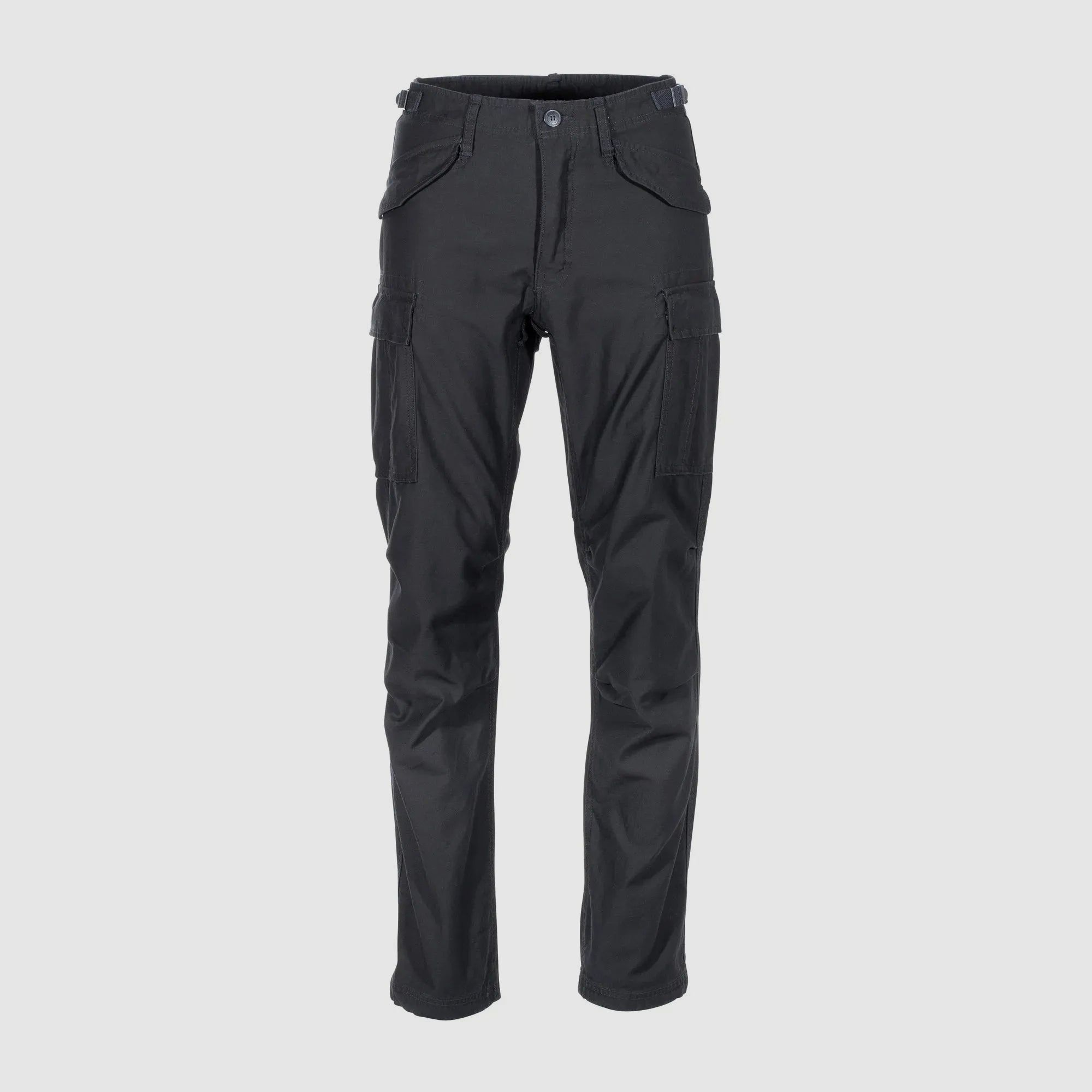 Vintage Industries Vintage Industries Hose M65 Heavy Satin Pant schwarz