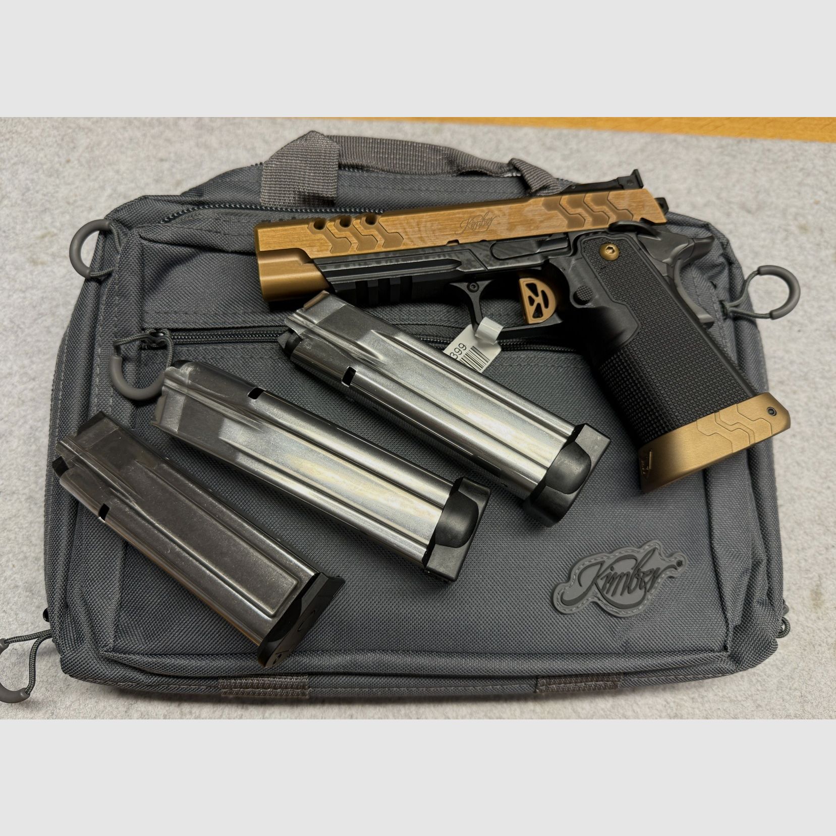 KIMBER 2K11 TARGET pistool in kaliber 9mm Luger met 5" loop