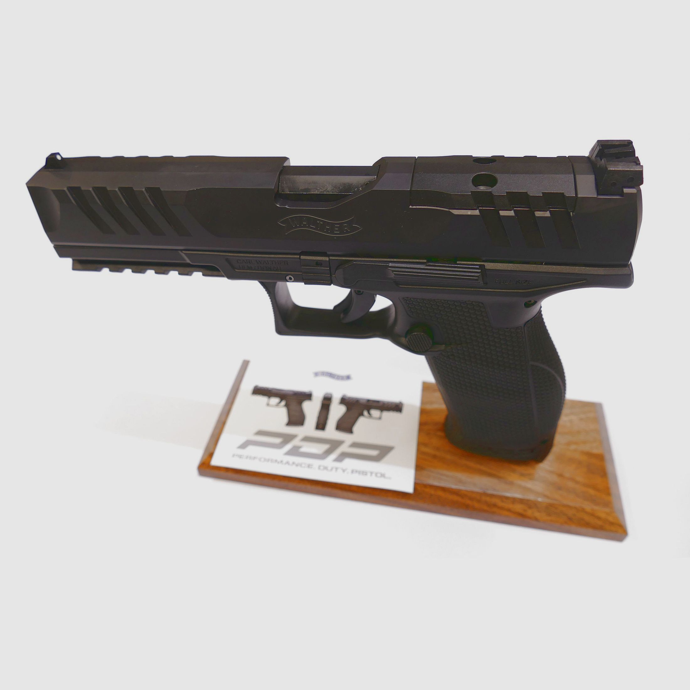 Carl-Walther PDP Full Size 5-Inch 9mm Luger Pistol