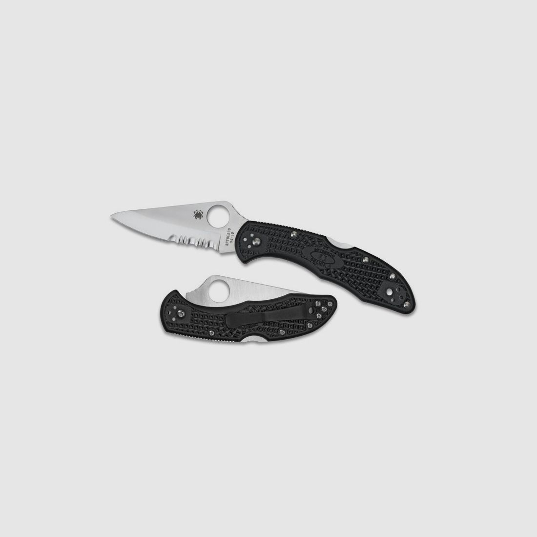 SPYDERCO DELICA 4 Folding Knife FRN