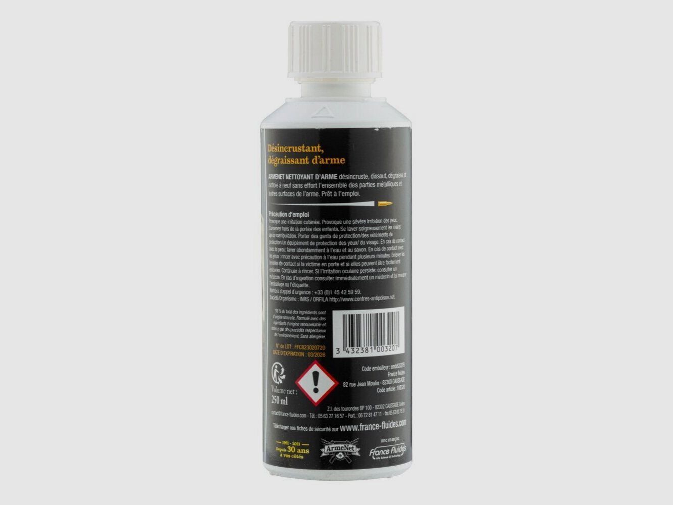 Armenet Waffenreiniger (Flasche mit 250 ml), Bild 2 von 2