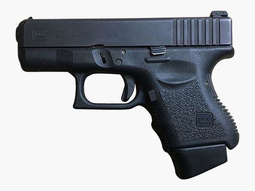 Glock pistol model 26, caliber 9mm Luger