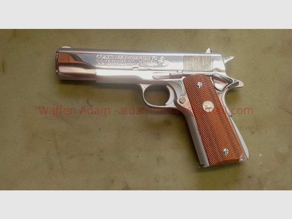 Colt MK IV/Serie`s 70 Government Nickel 1977