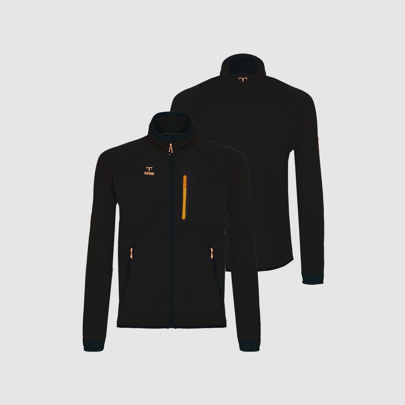 Zotta Forest - Fleecejacke Prime schwarz