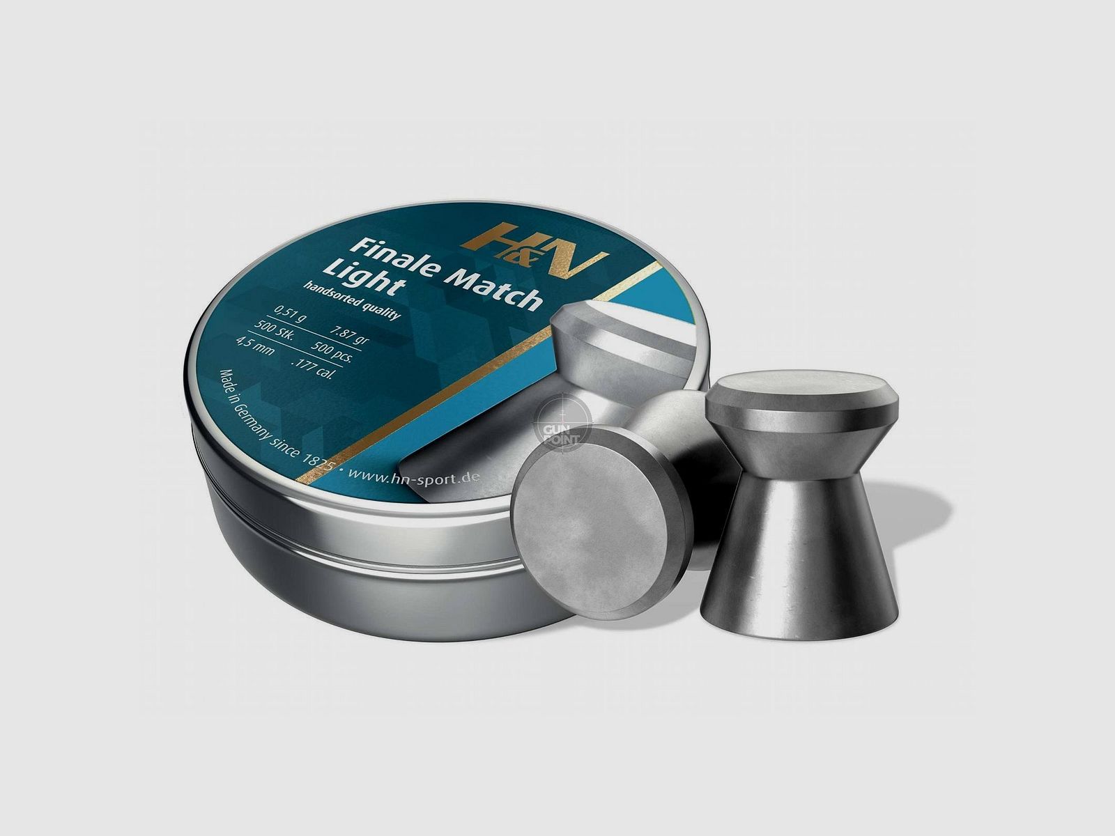 H&N Finale Match Light - 4,49mm / .177 kal. - 500 stuks