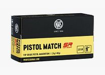 RWS Pistol Match SR à50 .22lr