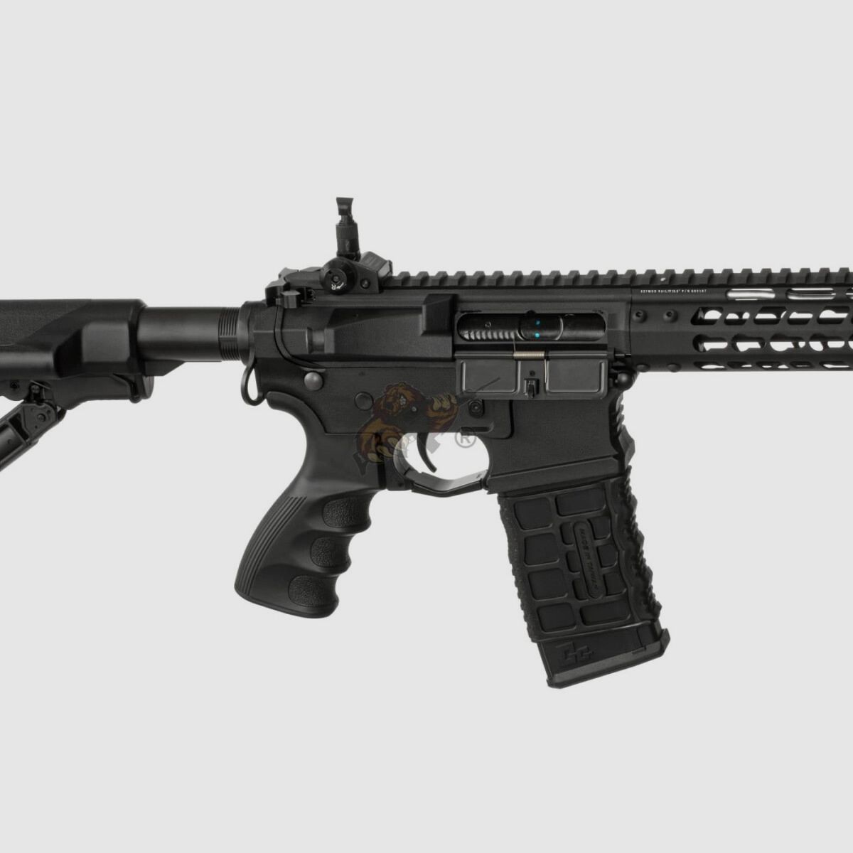 G&G CM16 Wild Hog 13,5" Airsoft mit ETU Einsteiger Set max 0,5