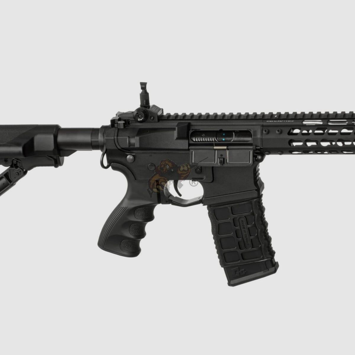 G&G CM16 Wild Hog 13,5" Airsoft mit ETU Einsteiger Set max 0,5